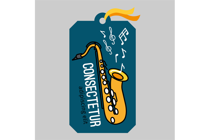 music-tag-with-saxophone