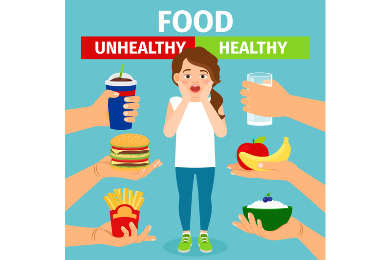 healthy-and-unhealthy-food-choice