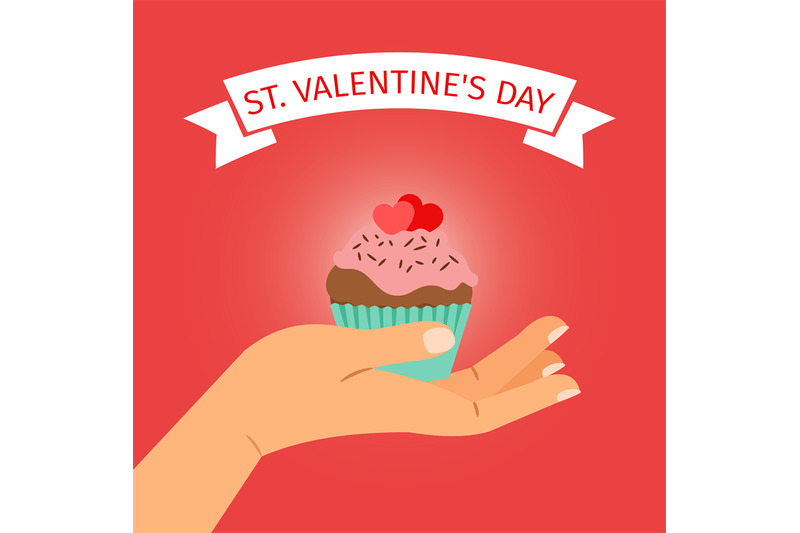 hand-with-cupcake-valentines-day-illustration