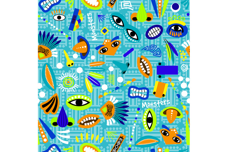 funny-blue-seamless-pattern-for-kids