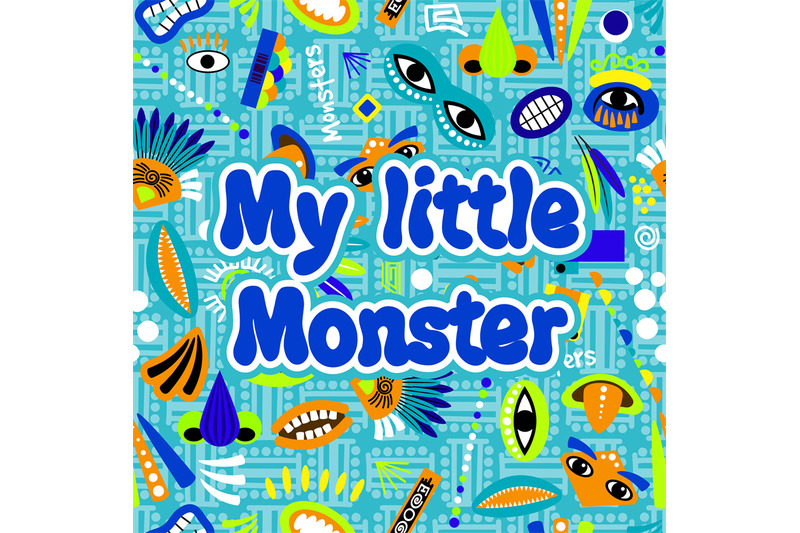 my-little-monster-poster