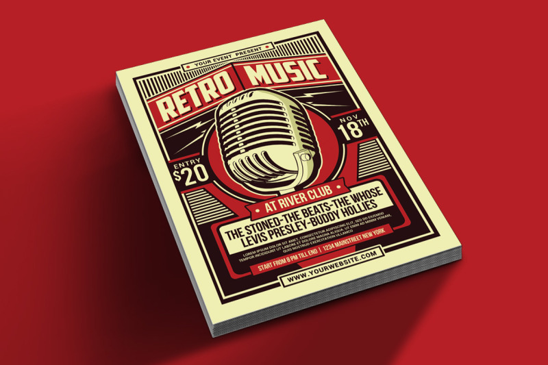 retro-music-party-flyer