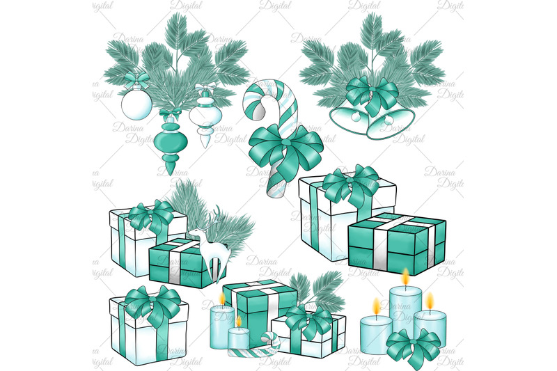 christmas-in-mint-clipart