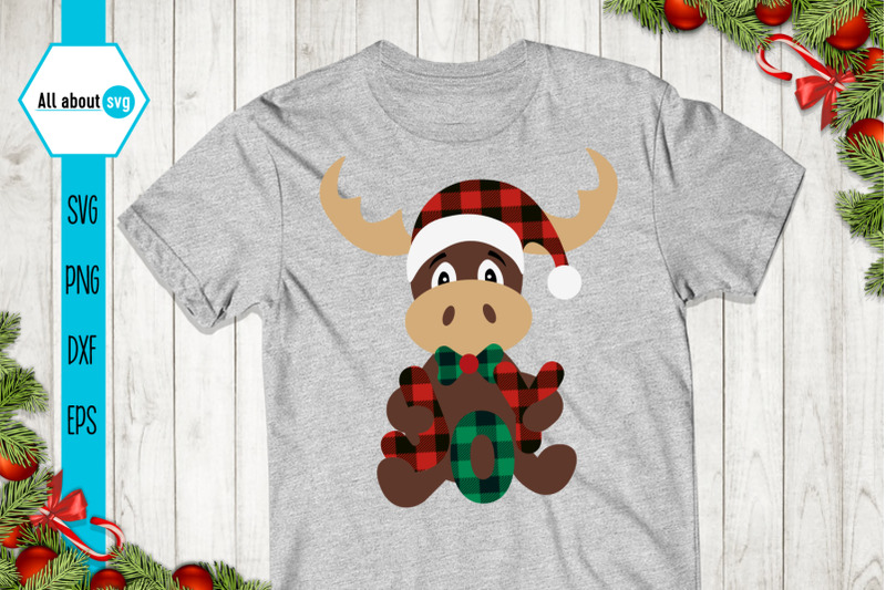 christmas-buffalo-plaid-reindeer-svg