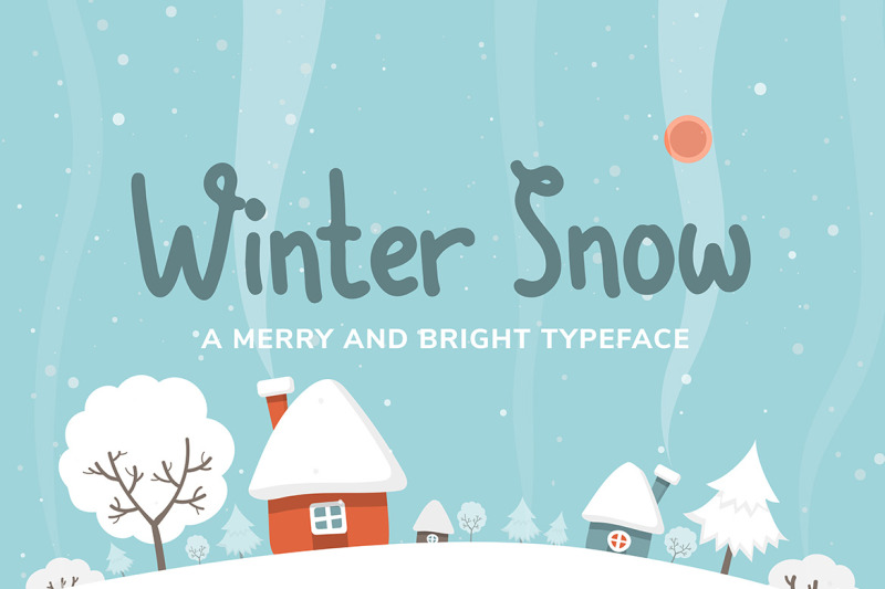 winter-snow-font