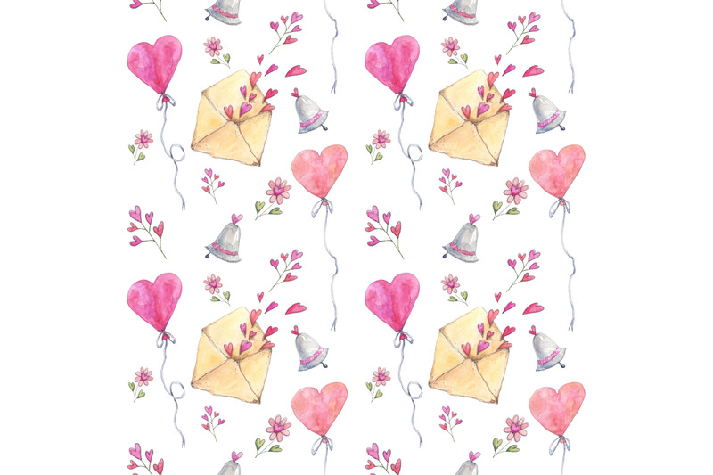 love-seamless-pattern-in-watercolor-sketching-style