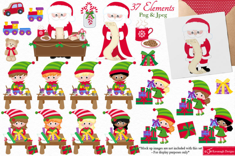 christmas-clipart-bundle-santa-clipart-elf-clipart-c42