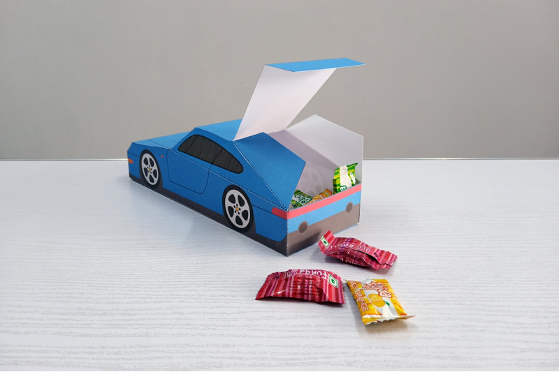 diy-porsche-car-favor-3d-papercraft