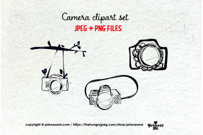 doodle-camera-clipart-set-4
