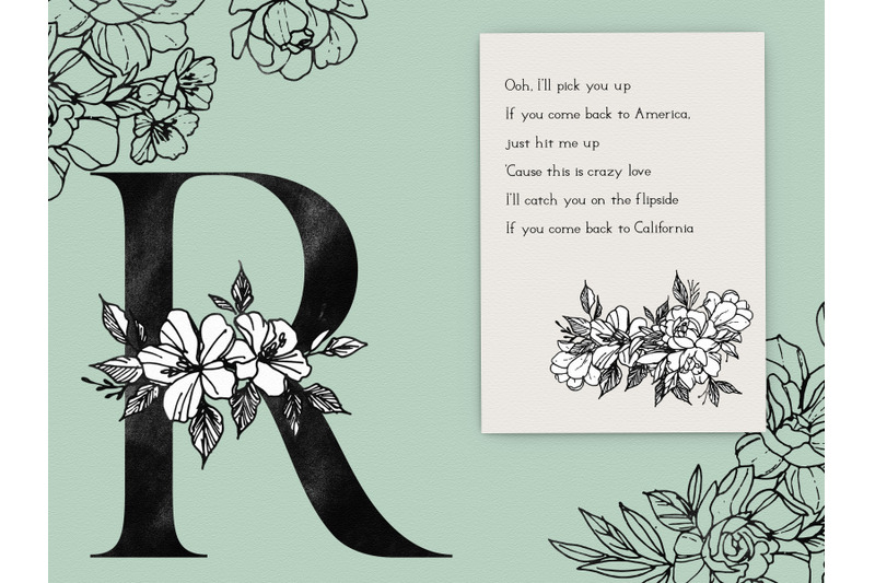 floral-design-bundle-monogram-letters