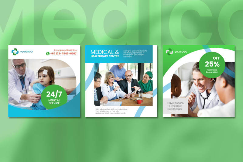 medical-social-media-post-template-with-a-green-color-theme