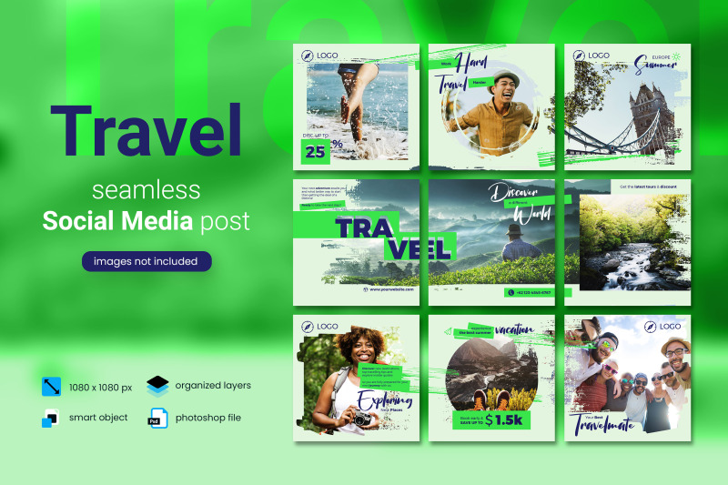 travel-social-media-post-template-with-a-green-color-theme