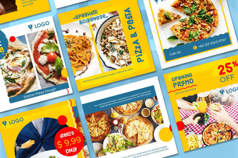 pizza-social-media-post-template-with-a-yellow-color-theme