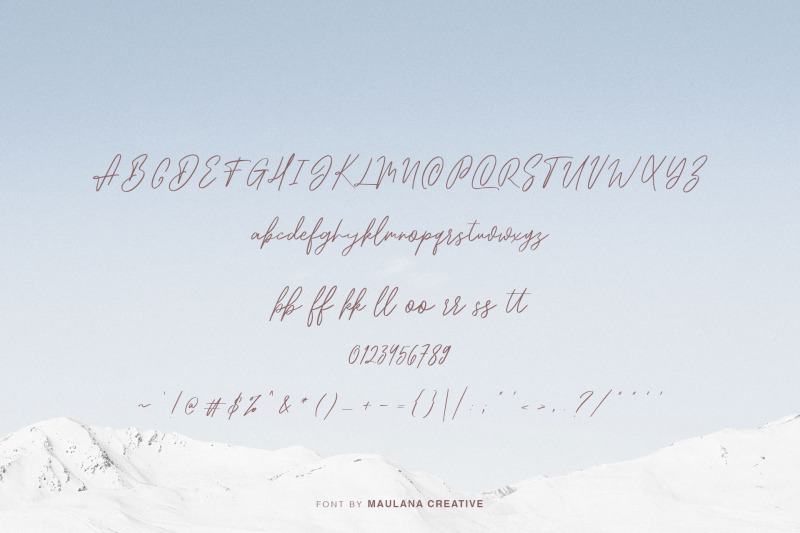 snowhart-brush-font