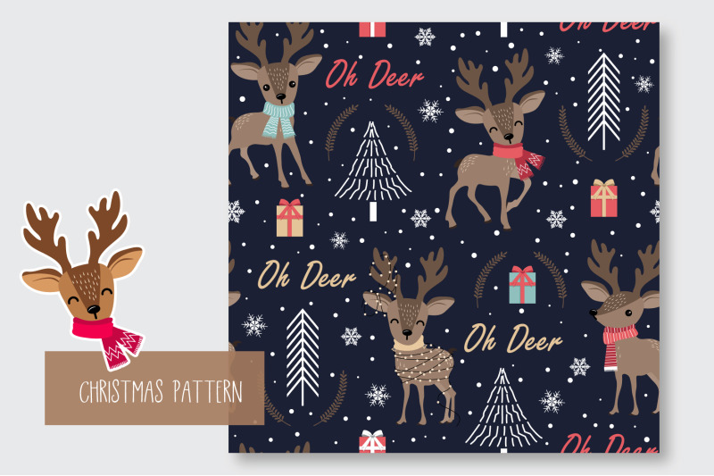 christmas-seamless-pattern-reindeer