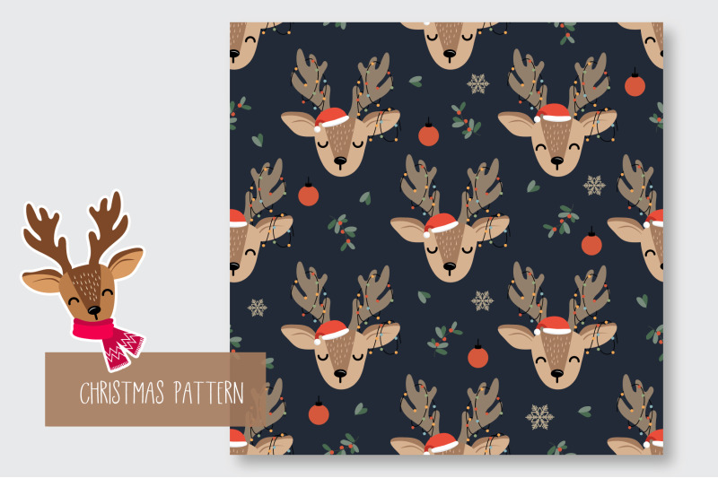 christmas-seamless-pattern-reindeer