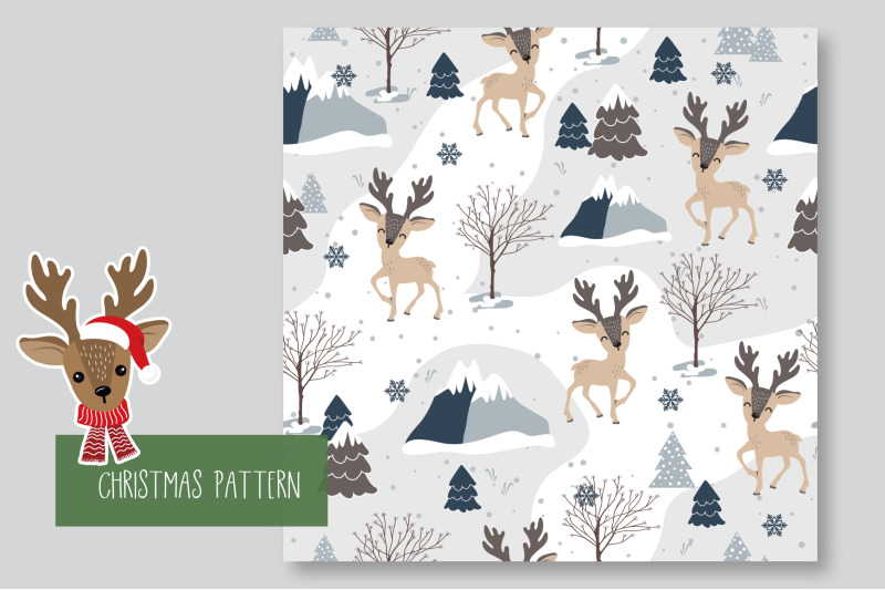 christmas-seamless-pattern-reindeer