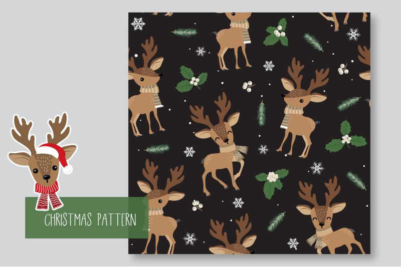 christmas-seamless-pattern-reindeer