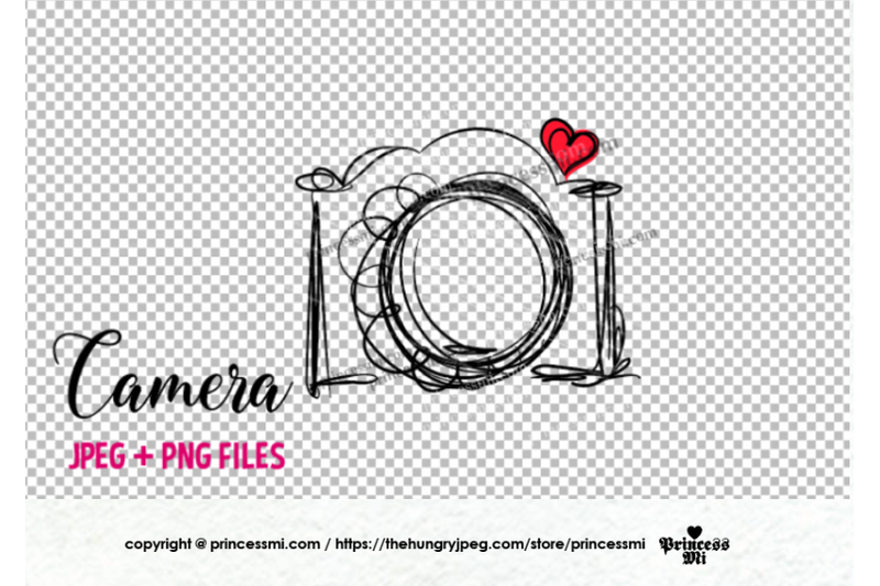 camera-clipart-red-heart