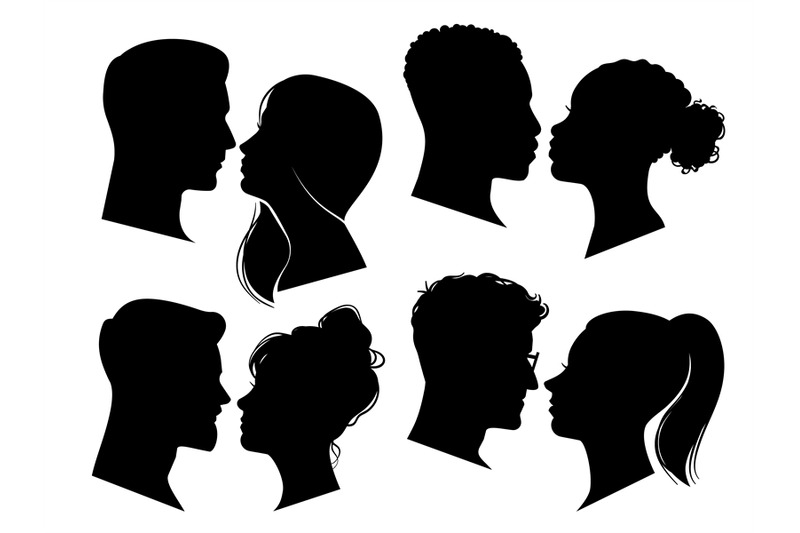 couple-heads-in-profile-man-and-woman-silhouettes-black-outline-face