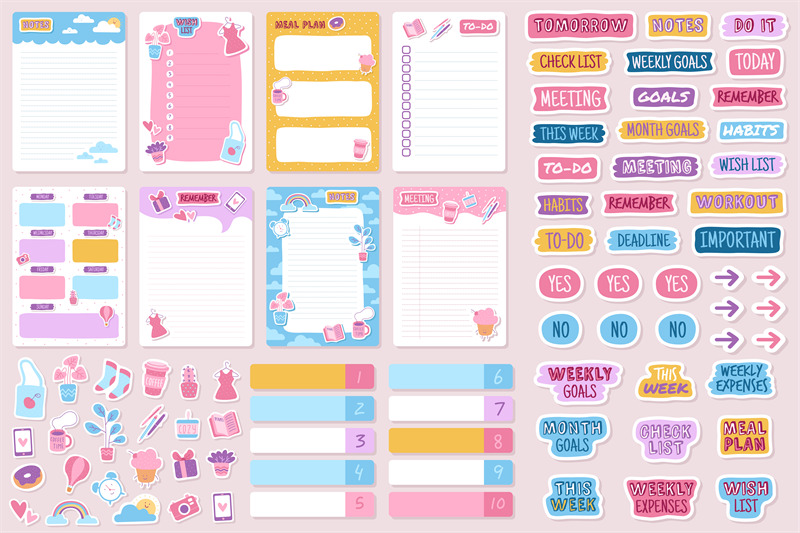 planner-and-stickers-organized-daily-notebooks-diary-agenda-reminder