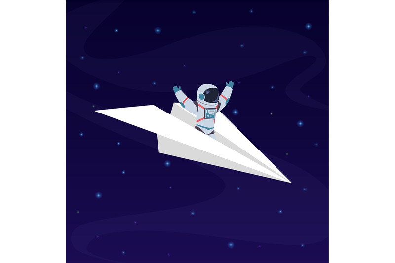 astronaut-on-paper-airplane-cosmonaut-space-traveler-flies-through-s