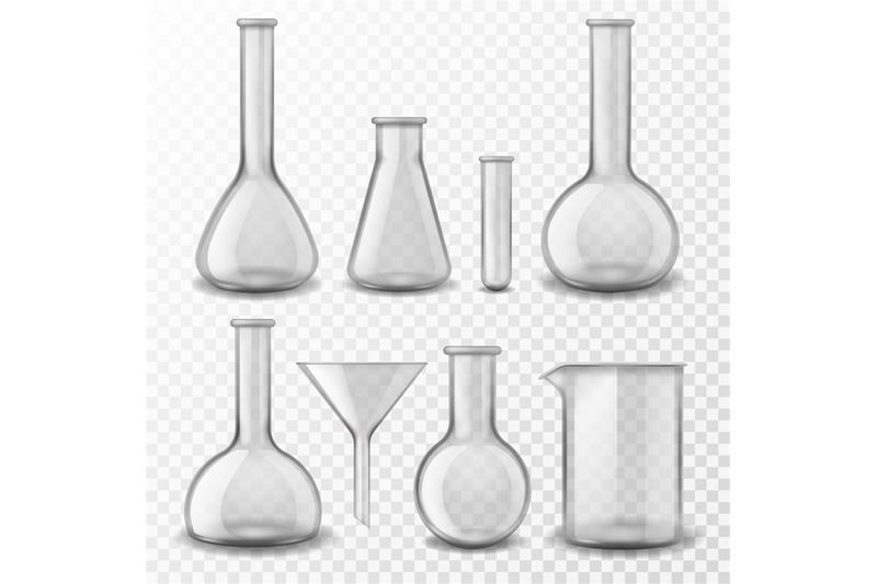 chemical-glass-equipment-laboratory-glassware-empty-test-tubes-beaker