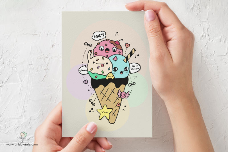 cute-icecream-kawaii-illustration-printable-jpg-high-quality-files