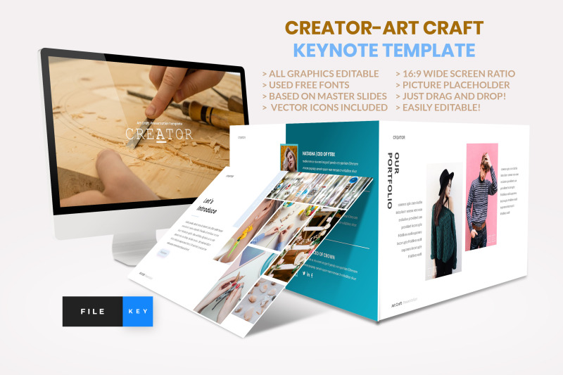 creator-art-craft-keynote-template