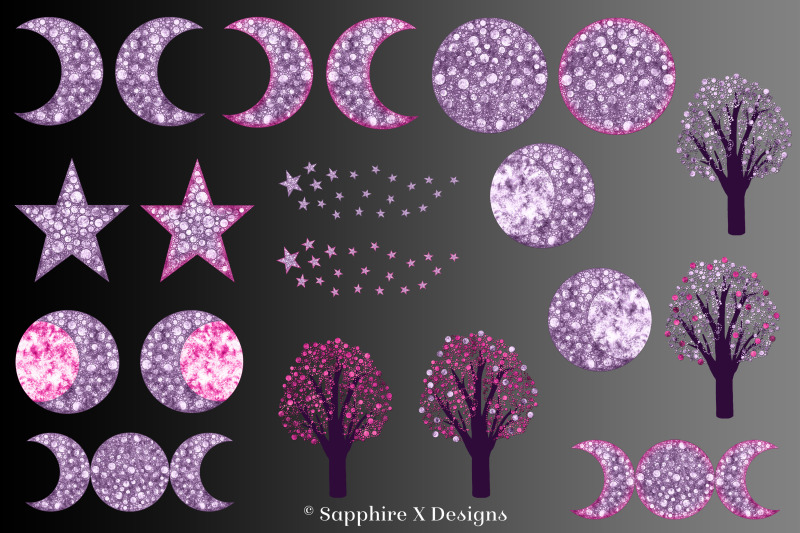 celestial-sky-lilac-and-pink-edition-clipart