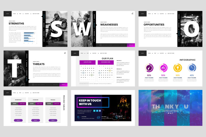 event-music-keynote-template