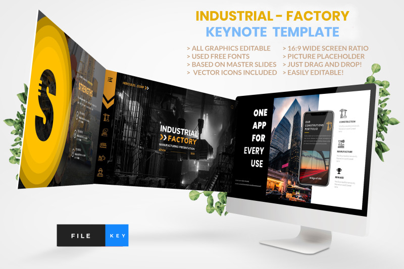 industrial-factory-keynote-template