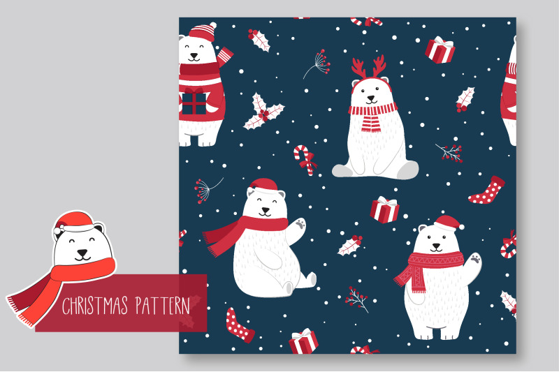 christmas-seamless-pattern-polar-bear