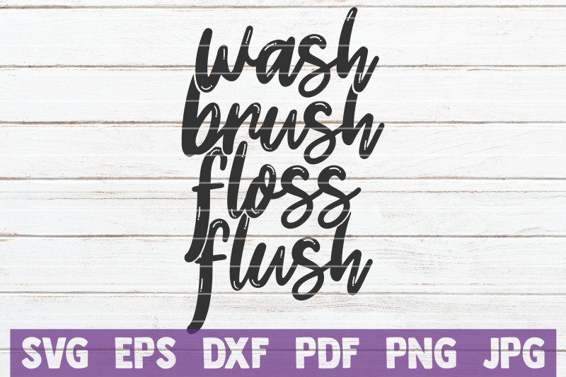 wash-brush-floss-flush