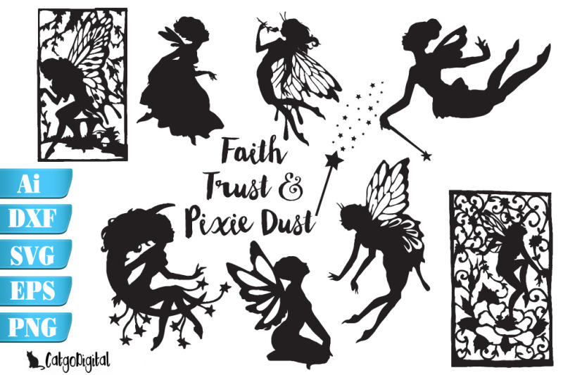 fairy-silhouettes-with-quote