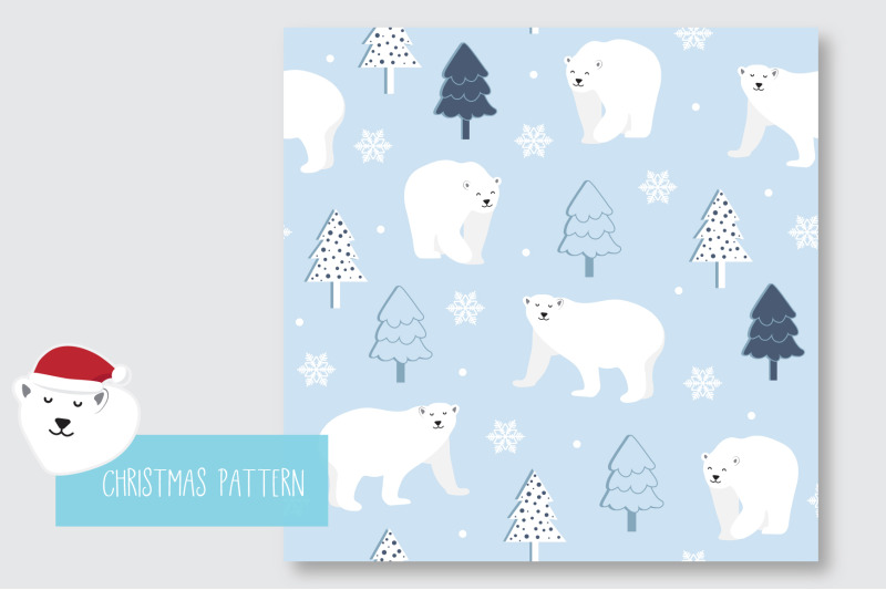 christmas-seamless-pattern-polar-bear
