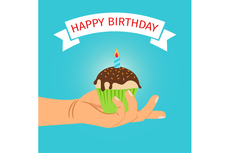 hand-holding-cupcake-birthday-illustration