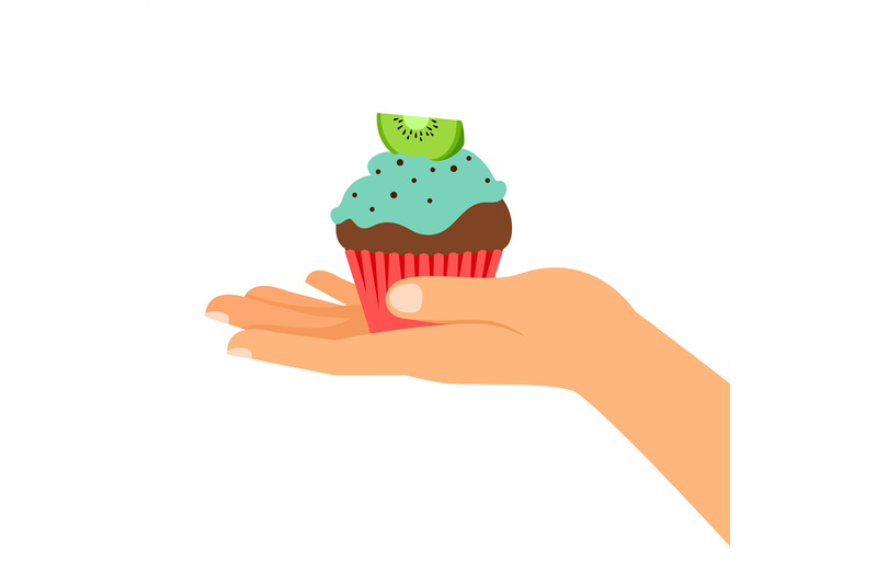 hand-holding-cupcake-with-kiwi