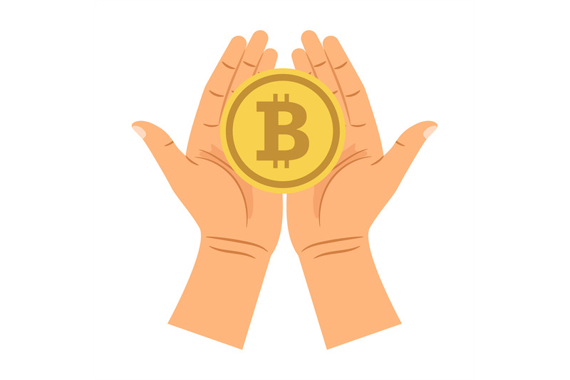 hands-holding-bitcoin