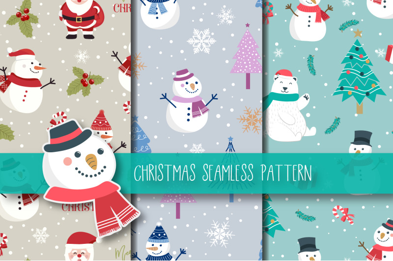 christmas-seamless-pattern-snowman