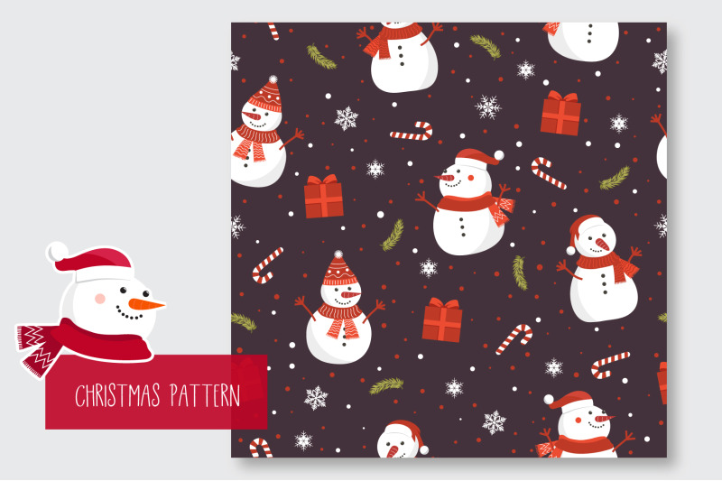 christmas-seamless-pattern-snowman