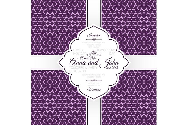 invitation-card-with-purple-geometric-pattern