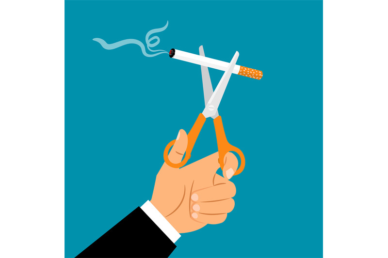 hands-holding-scissors-cuting-cigarette