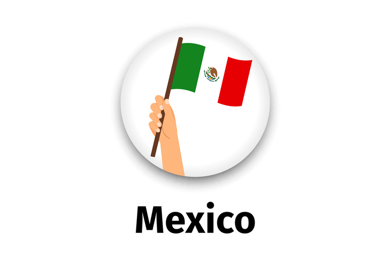mexico-flag-in-hand-round-icon