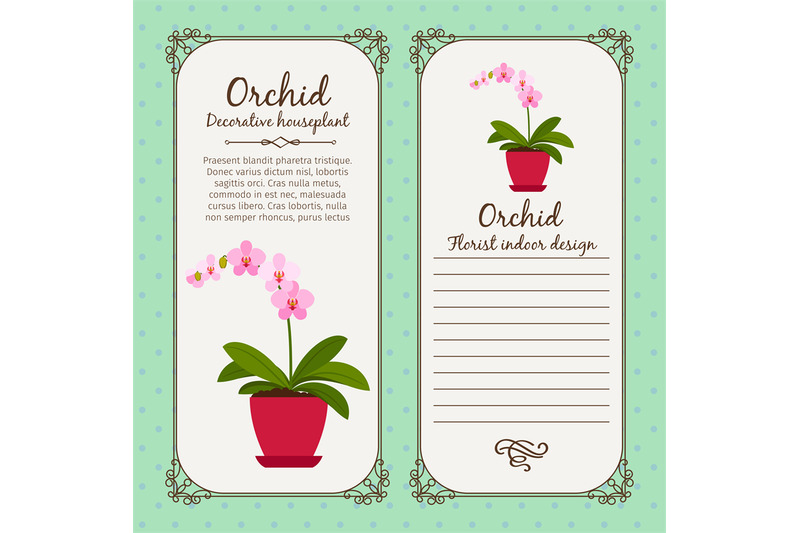 vintage-label-with-flower-orchid