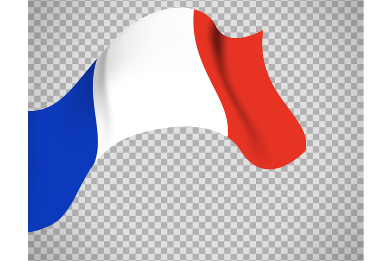 france-flag-on-transparent-background