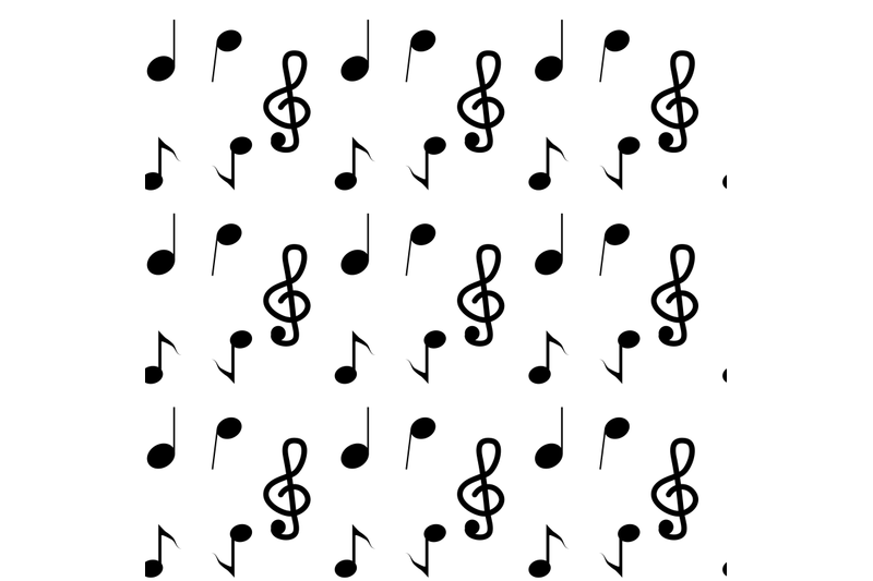 music-seamless-pattern-note