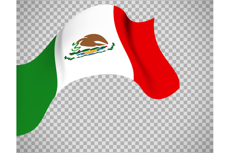 mexico-flag-on-transparent-background