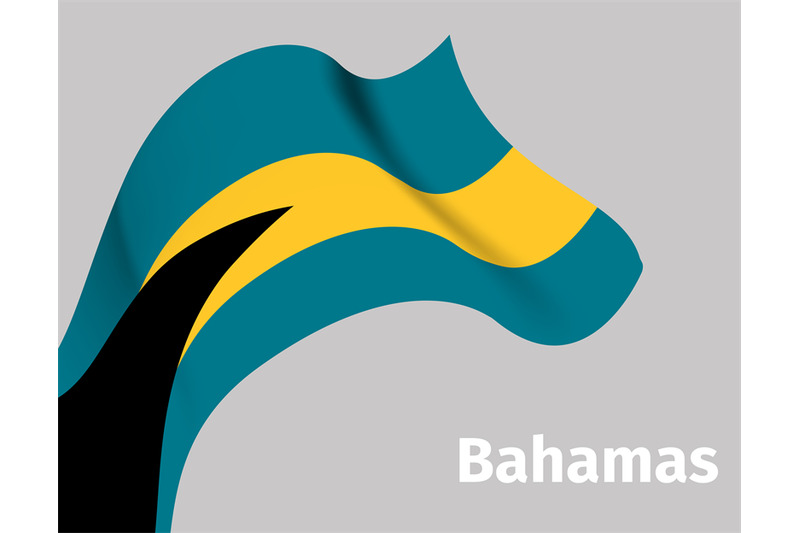 background-with-bahamas-wavy-flag