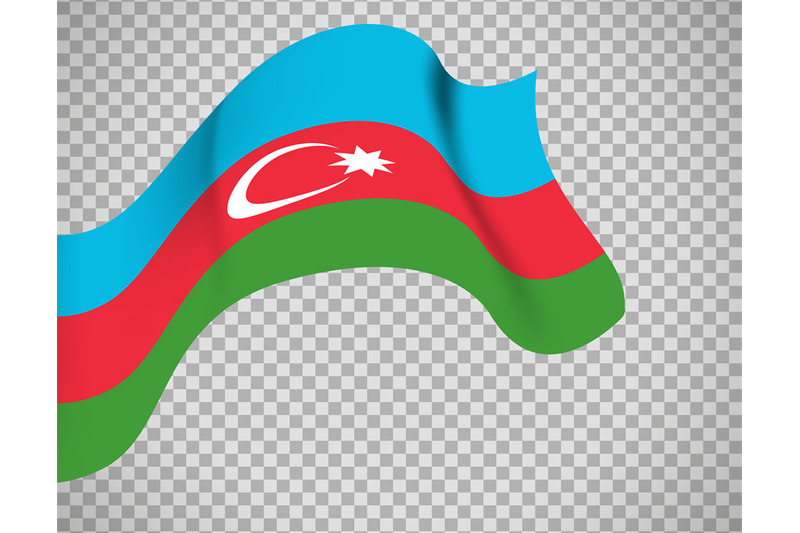 azerbaijan-flag-on-transparent-background